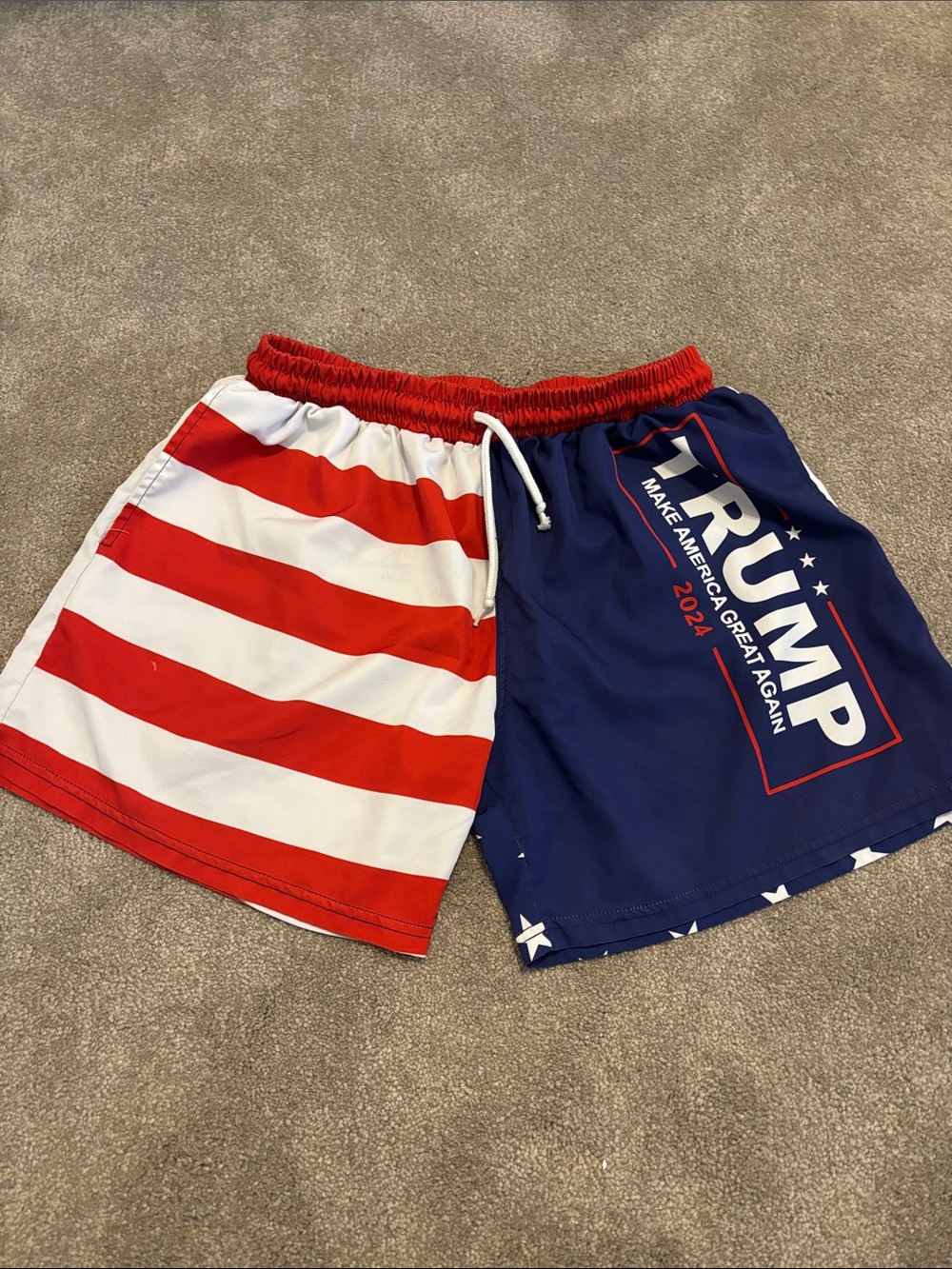 Men's Patriotic trump 2024 Swimsuit